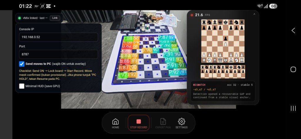 ChessZCam live detection interface